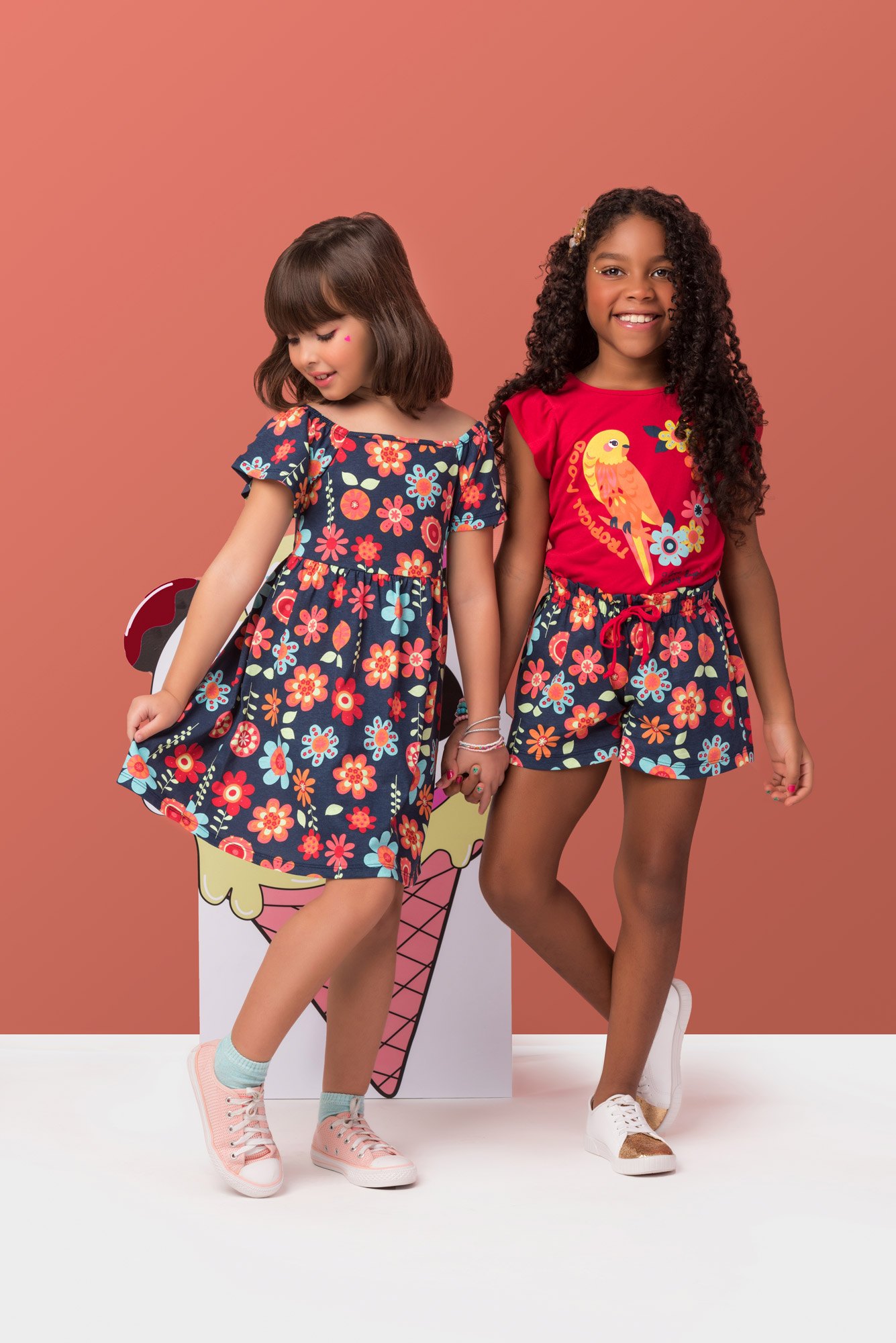 Moda infantil fashion verão